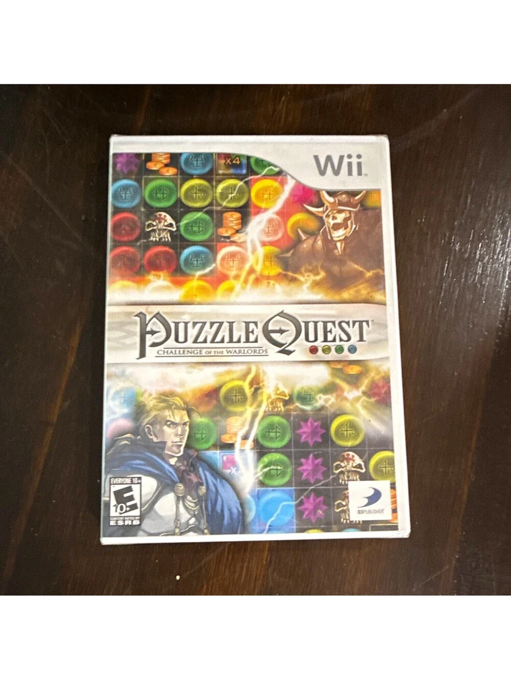 D3publisher Puzzle Quest: Challenge of the Warlords Wii E10+ Manual New - sealed